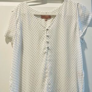 Polka dot blouse